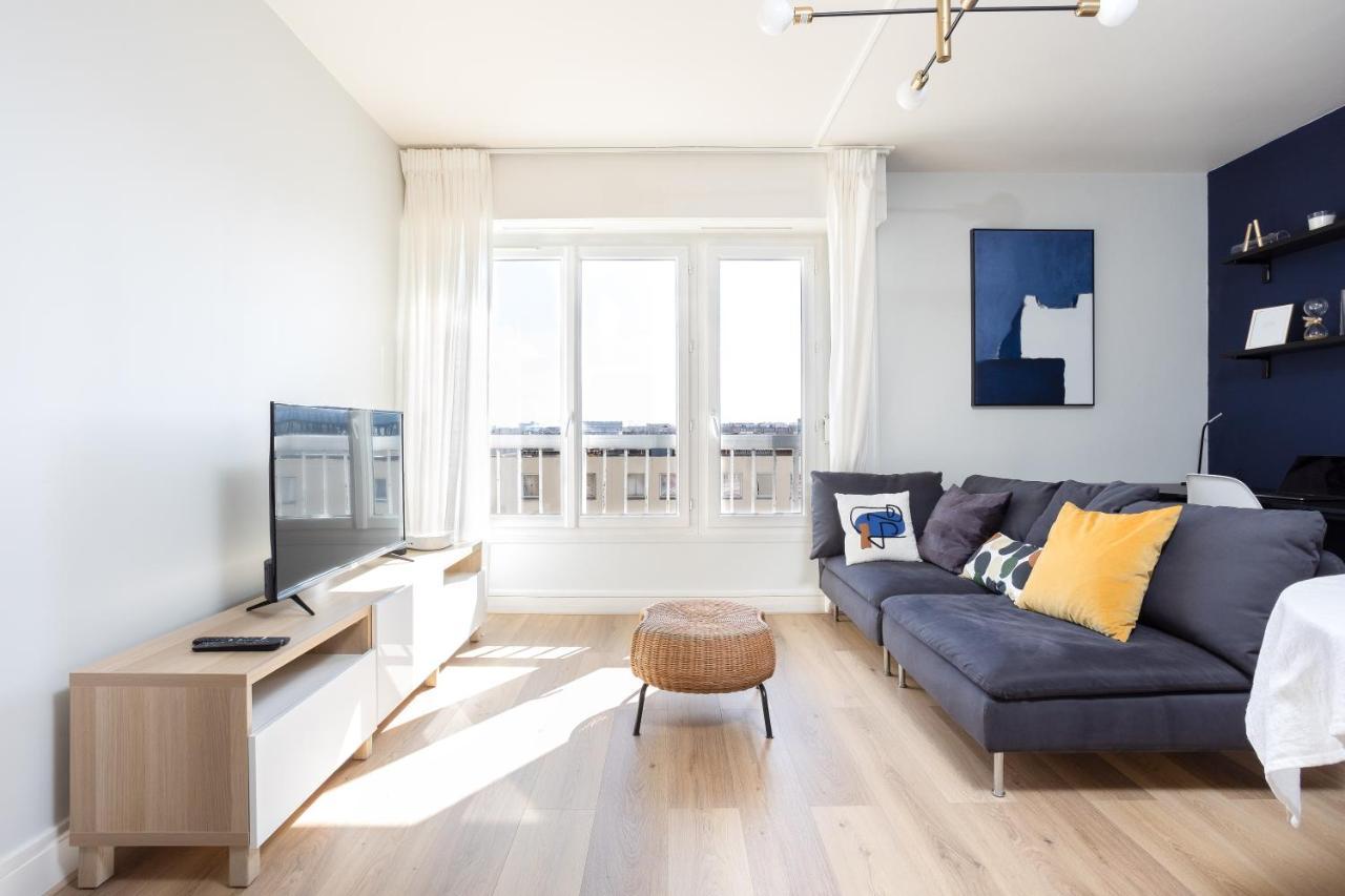 Renovated Apartment Metro, Parking Included, Near Porte Versaille Vanves Luaran gambar